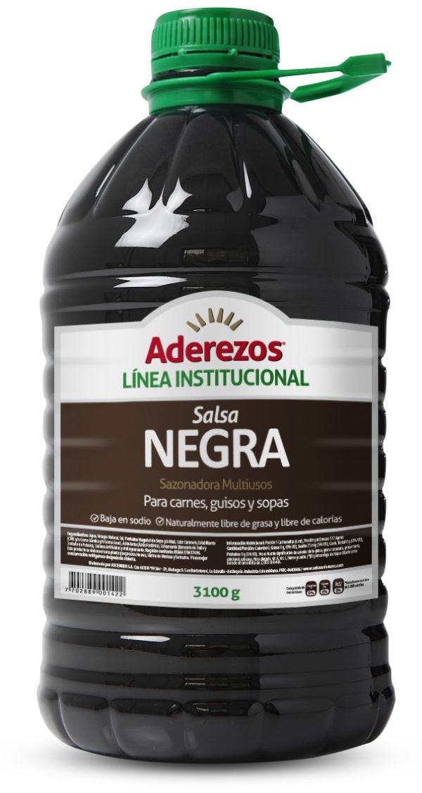 SALSA NEGRA X 3.100gr