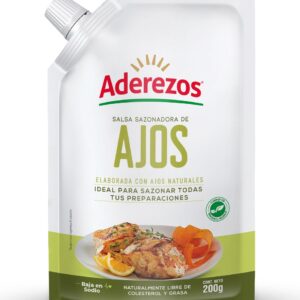 salsa sazonadora de ajos