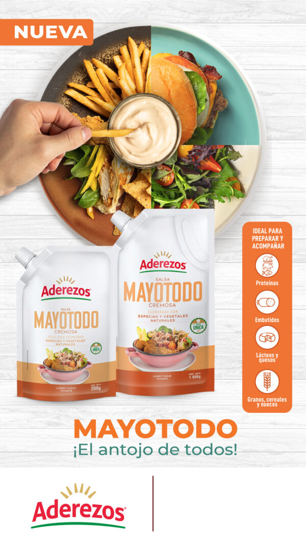 SALSA MAYOTODO ADEREZOS X 200g