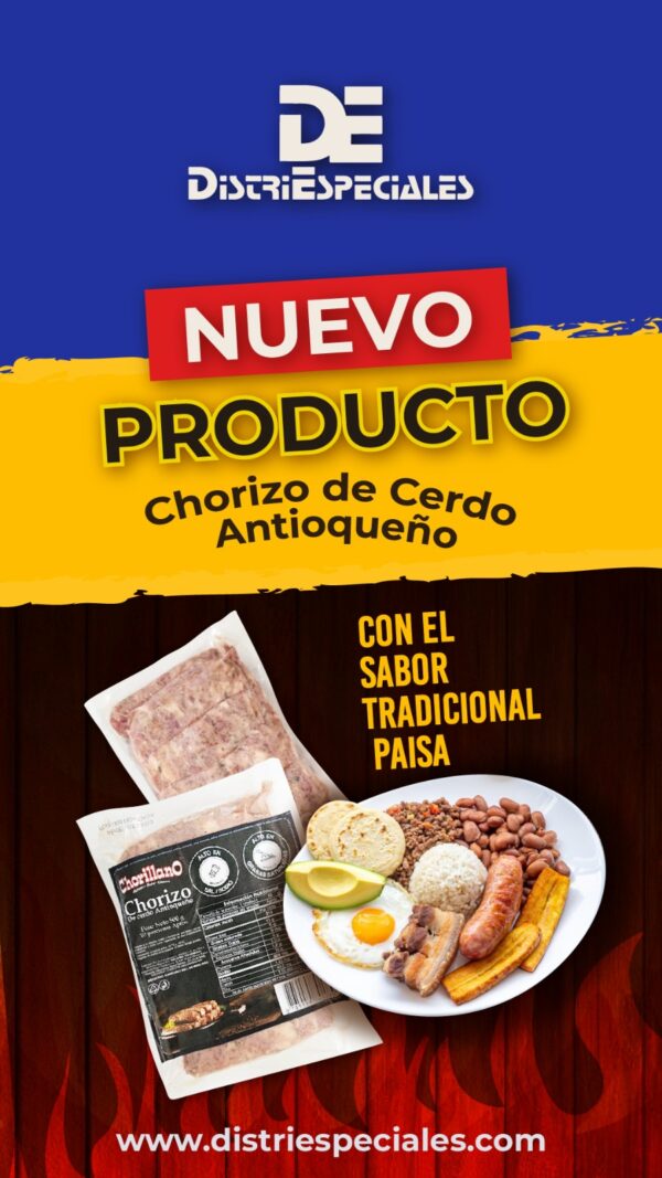 CHORIZO ANTIOQUEÑO X 10UND X 500GR