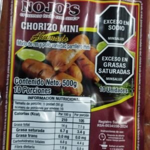 CHORIZO MINI AHUMADO X10UND