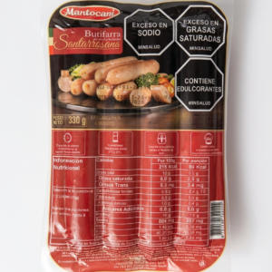 Chorizo santarosano x 4 und