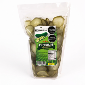 Pepinillo agridulce tajado