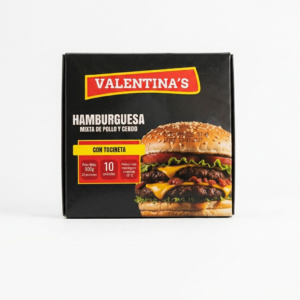 Carne de Hamburguesa (mixta) Con Tocineta