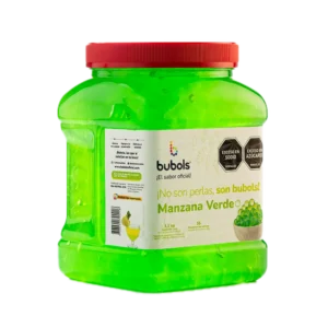 Perlas explosivas bubols con sabor a Manzana verde