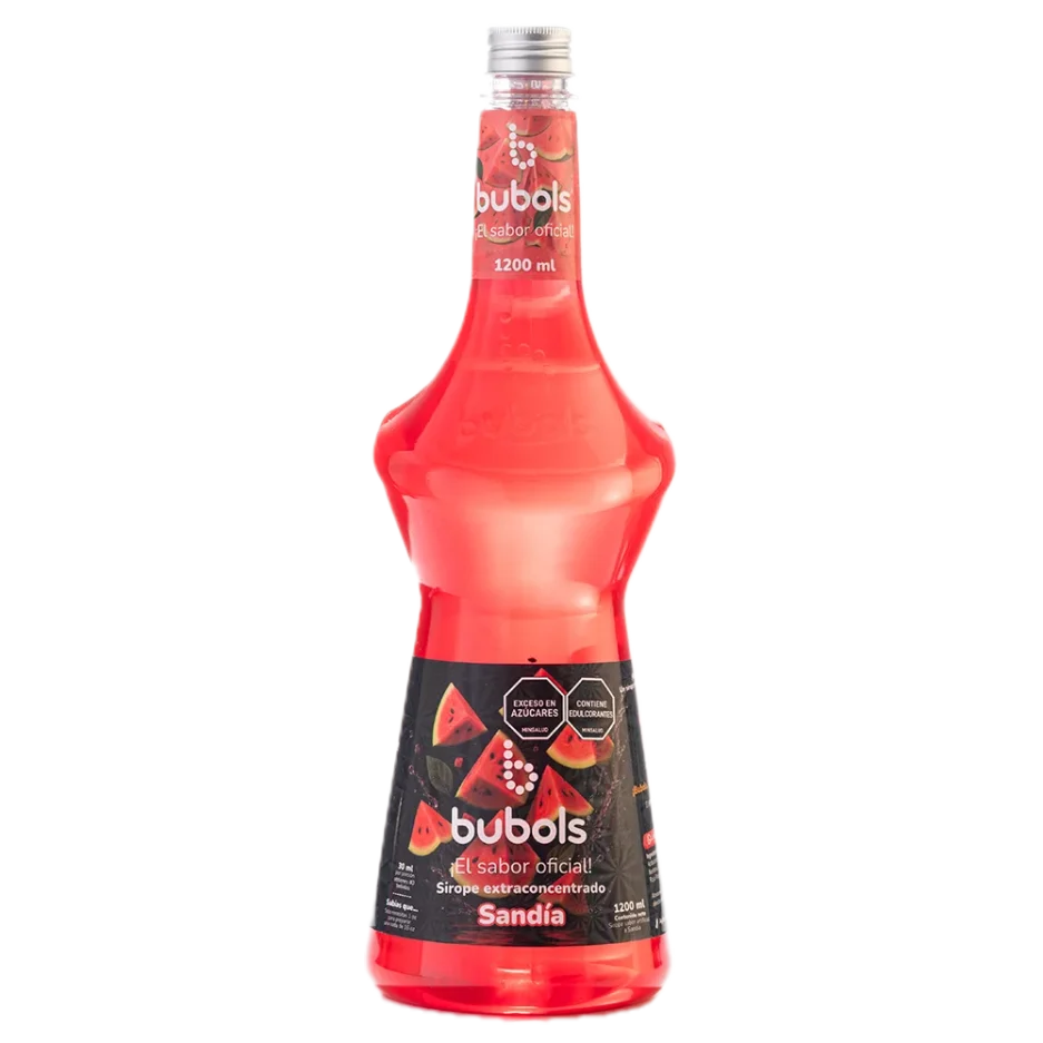 Sirope Bubols sabor a Sandía - 750ml